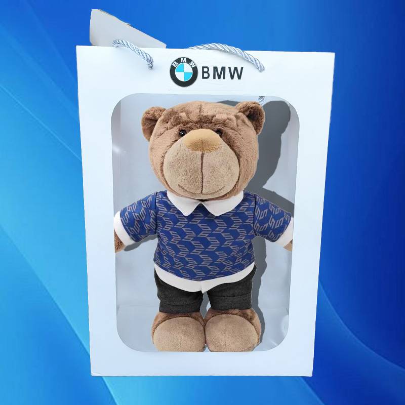 Blue flower + gift bag